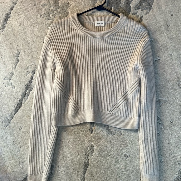 Wilfrid grey crop sweater - Picture 1 of 4